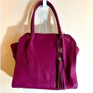 AIMEE KESTENBERG Leather Multiple Pockets Shoulder Bag Handbag Satchel